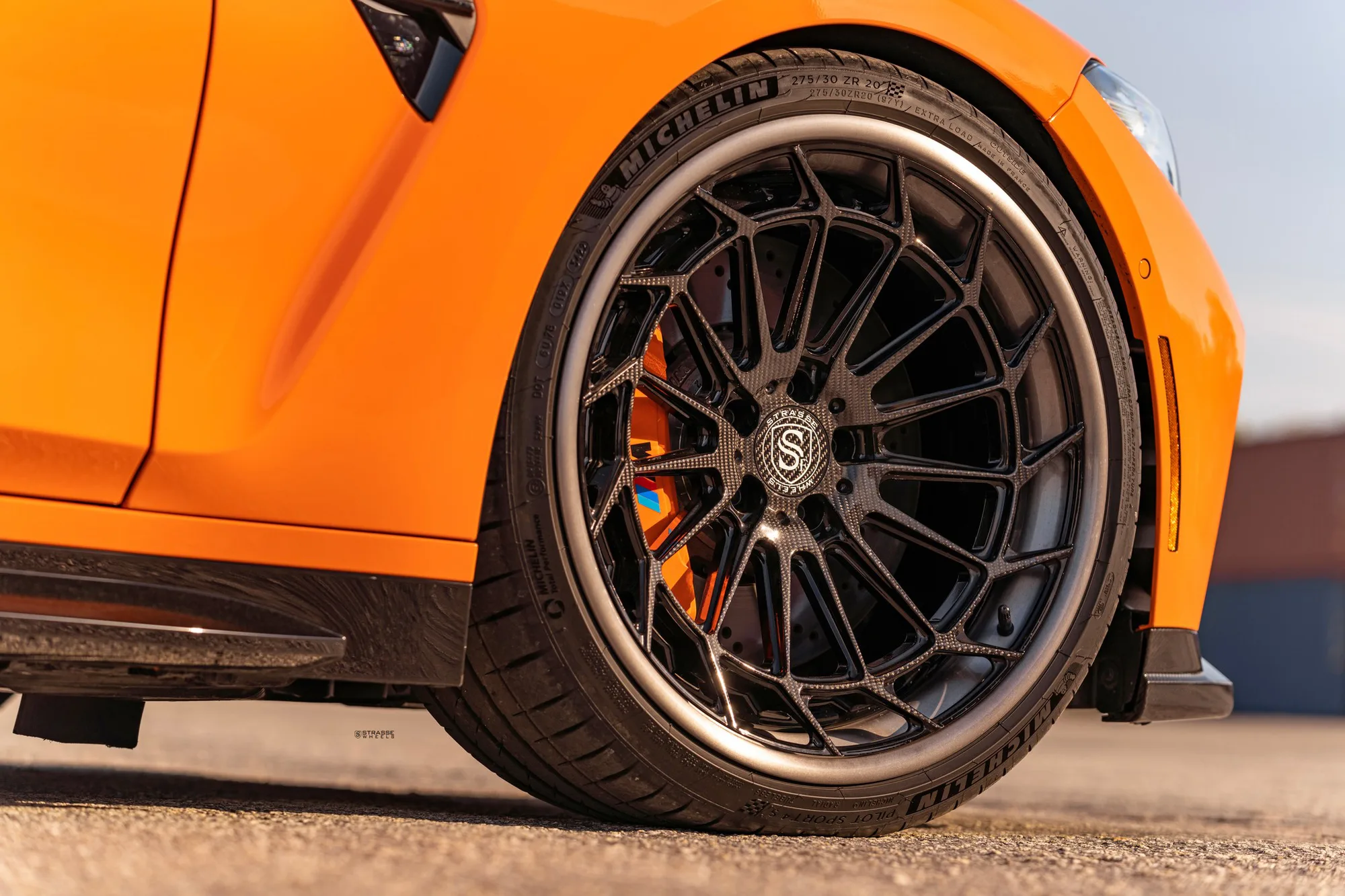 Strasse SV15FF Deep Concave FS on BMW M3 G80.1