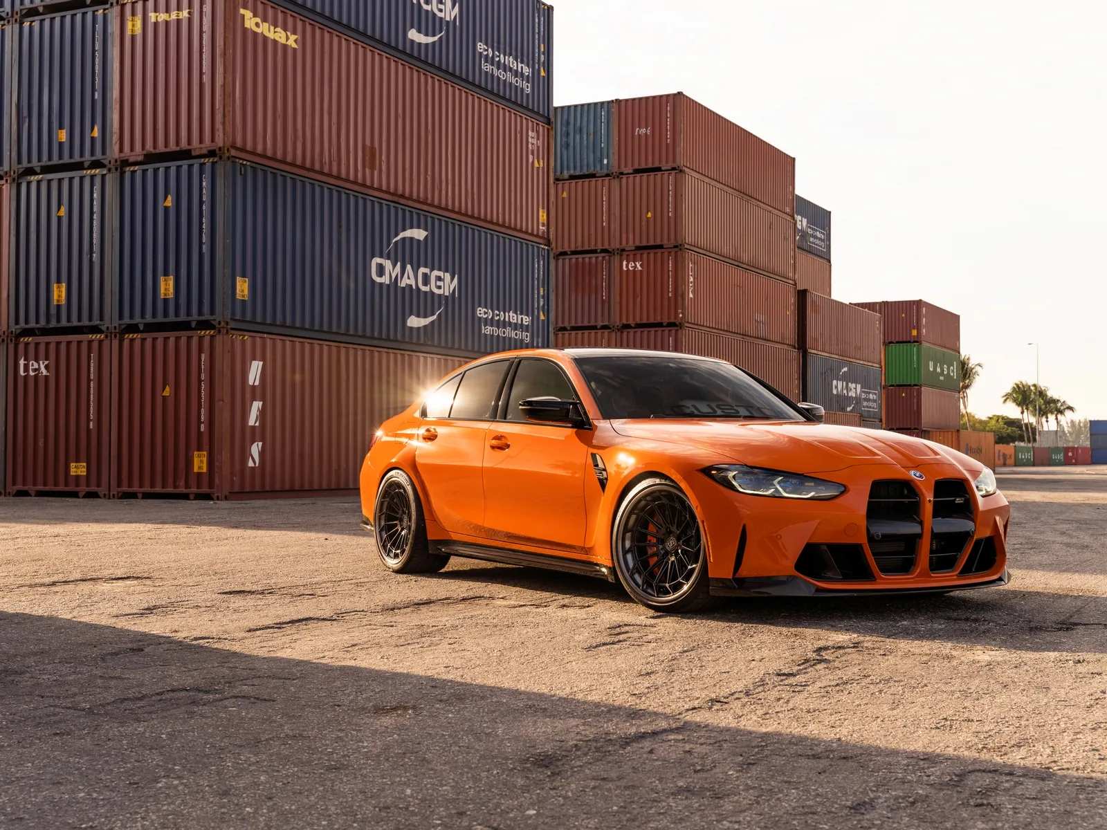 Strasse SV15FF Deep Concave FS on BMW M3 G80.1, photo 7