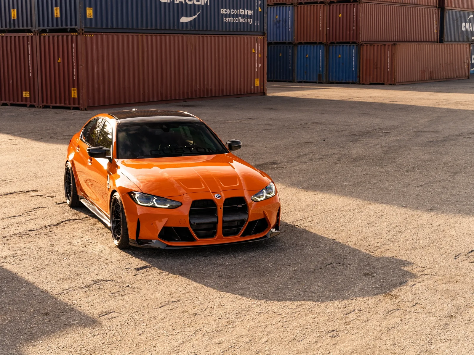 Strasse SV15FF Deep Concave FS on BMW M3 G80.1, photo 9