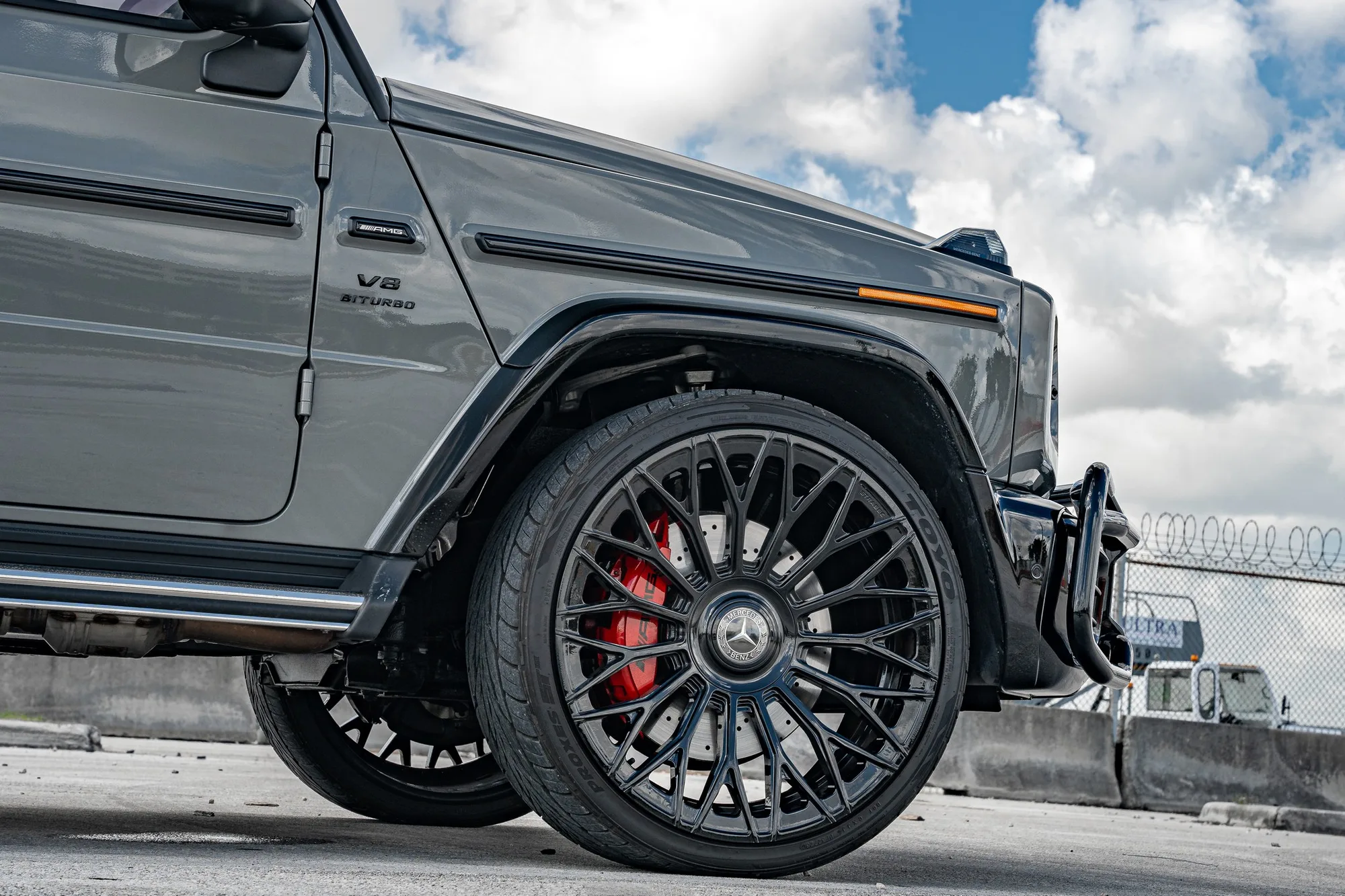 Strasse SV15M Deep Concave Duoblock RR on Mercedes-Benz G-Class W463A, photo 2