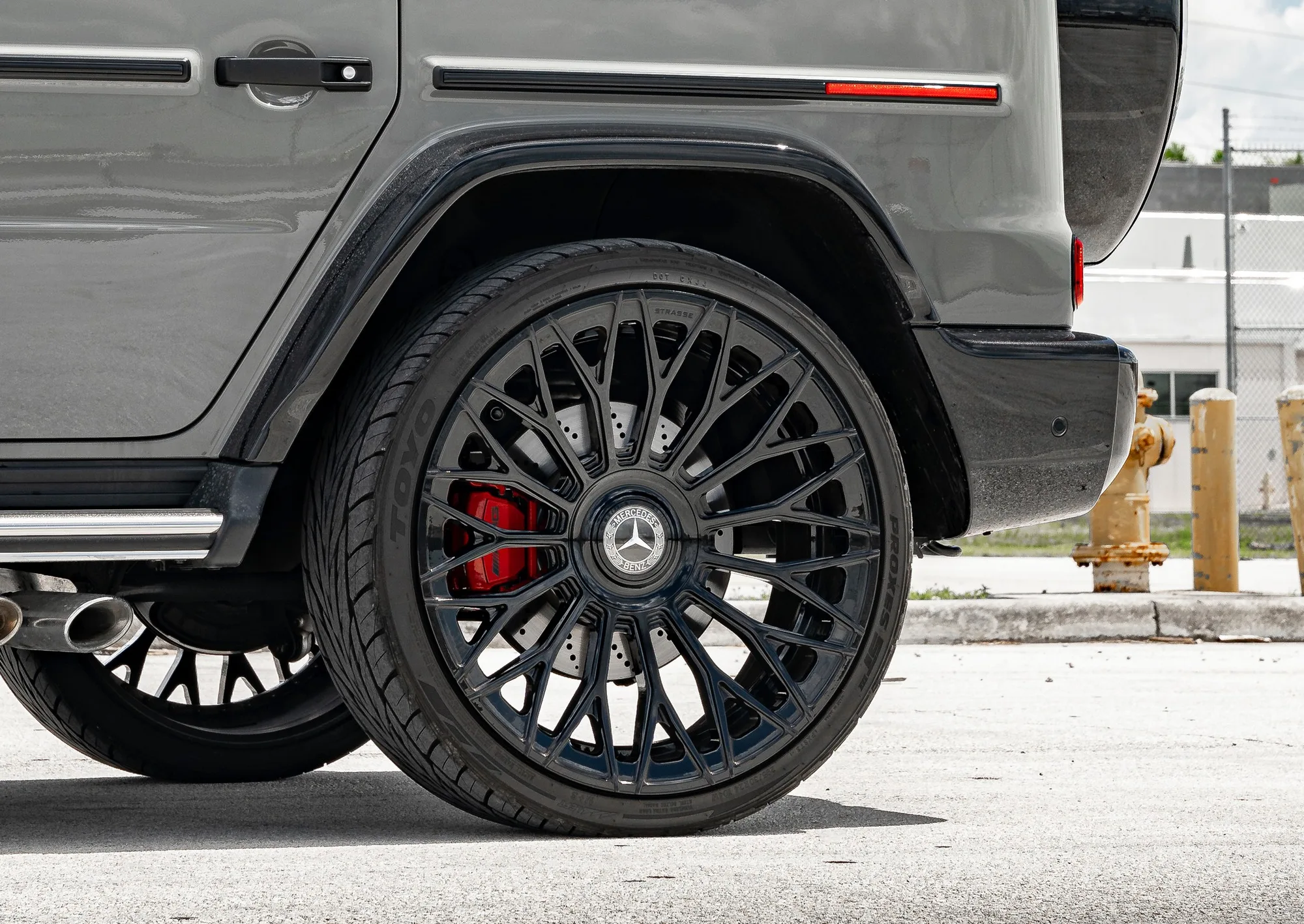 Strasse SV15M Deep Concave Duoblock RR on Mercedes-Benz G-Class W463A, photo 12