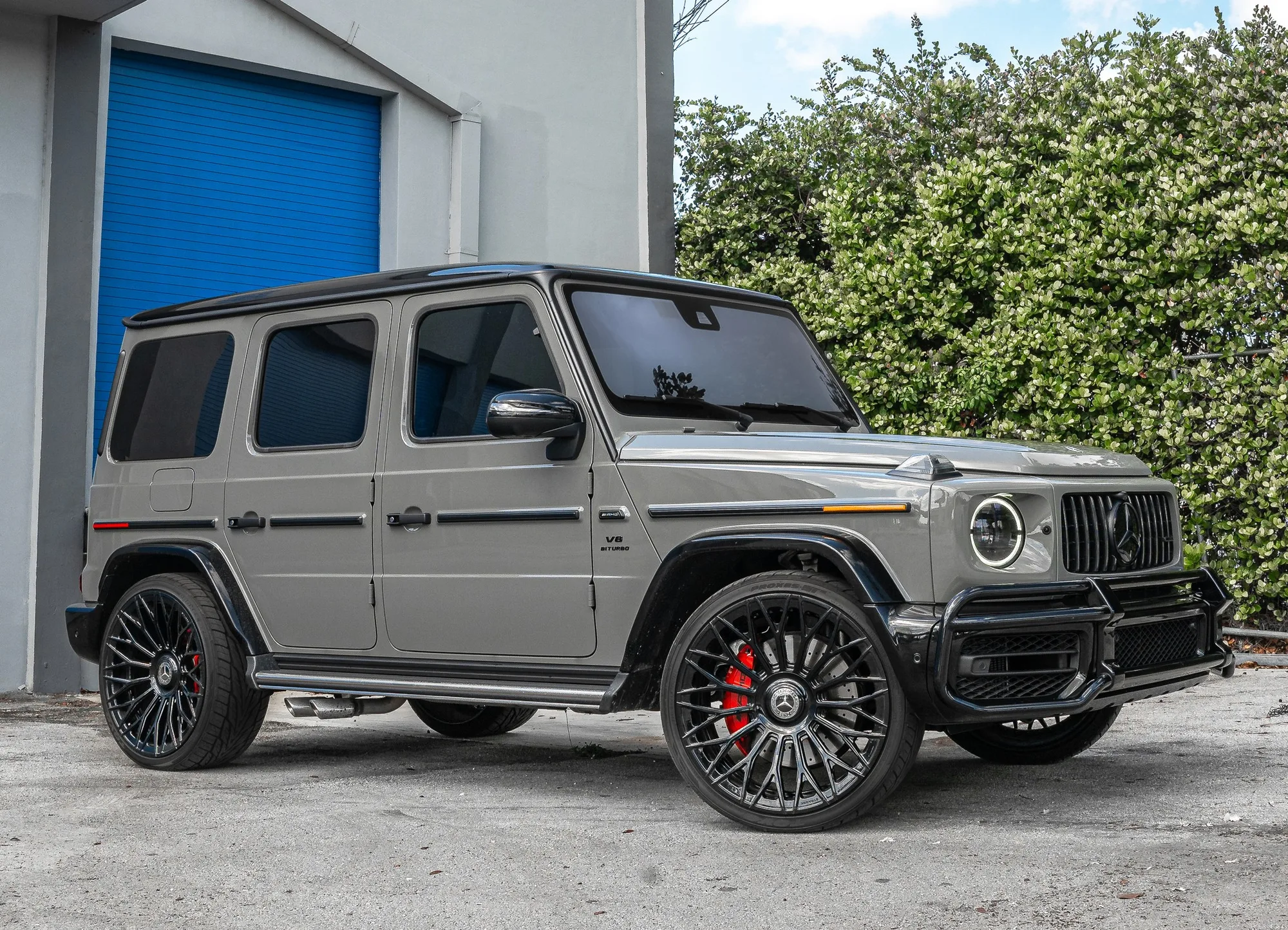 Strasse SV15M Deep Concave Duoblock RR on Mercedes-Benz G-Class W463A, photo 4