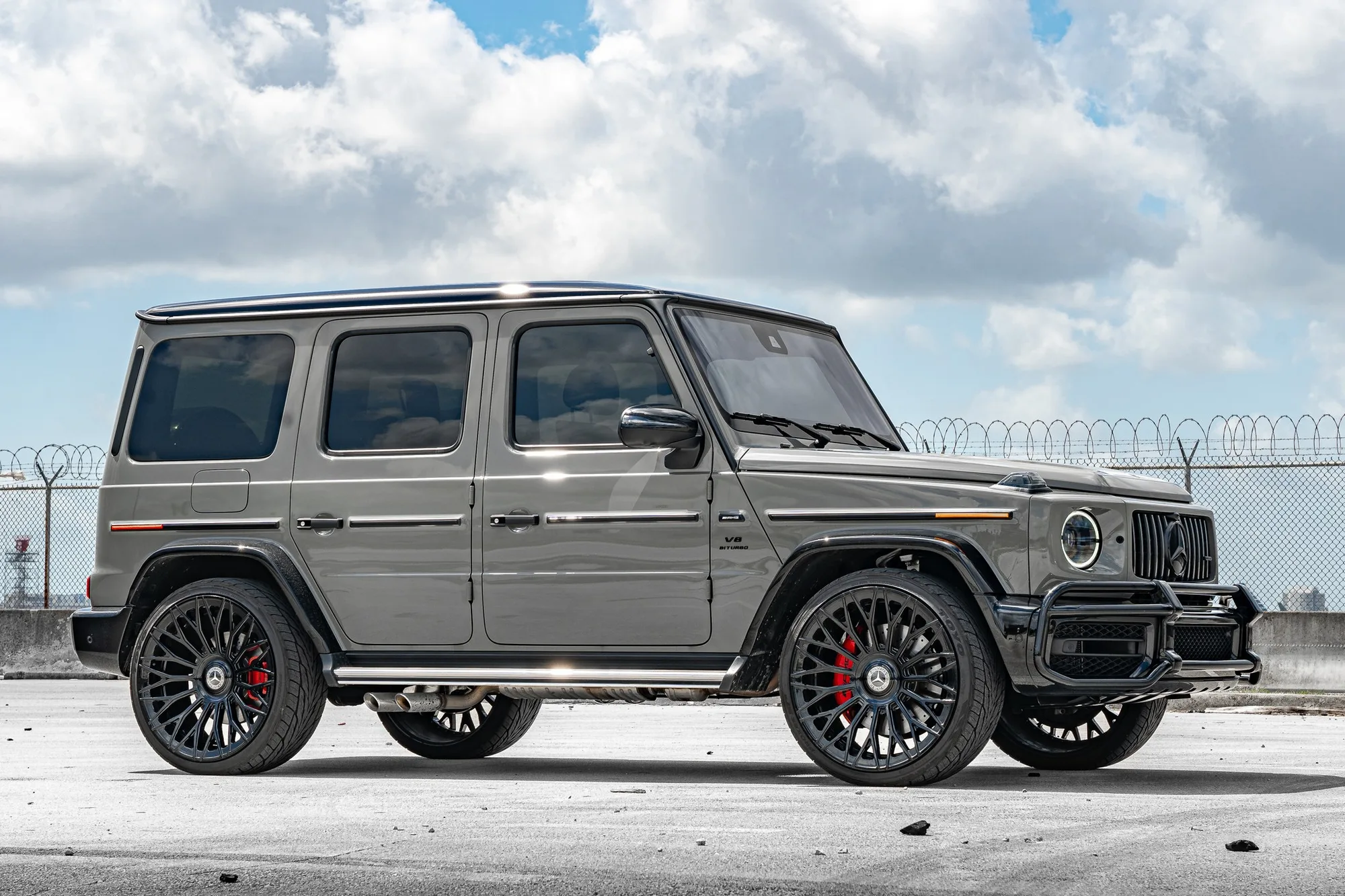 Strasse SV15M Deep Concave Duoblock RR on Mercedes-Benz G-Class W463A, photo 3