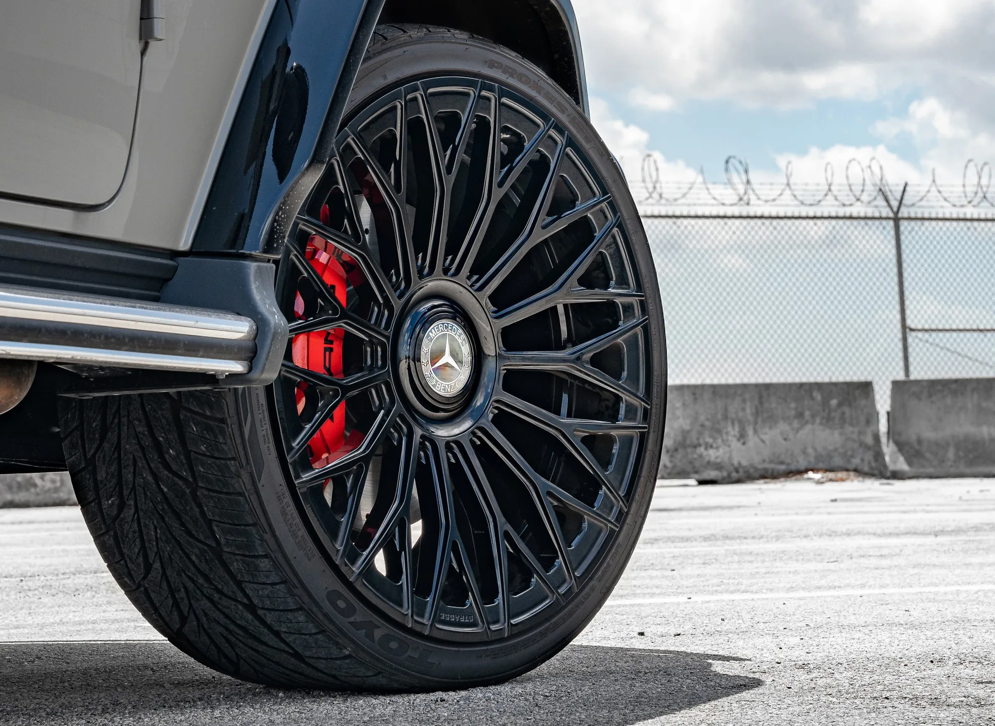 Strasse SV15M Deep Concave Duoblock RR on Mercedes-Benz G-Class W463A, photo 6