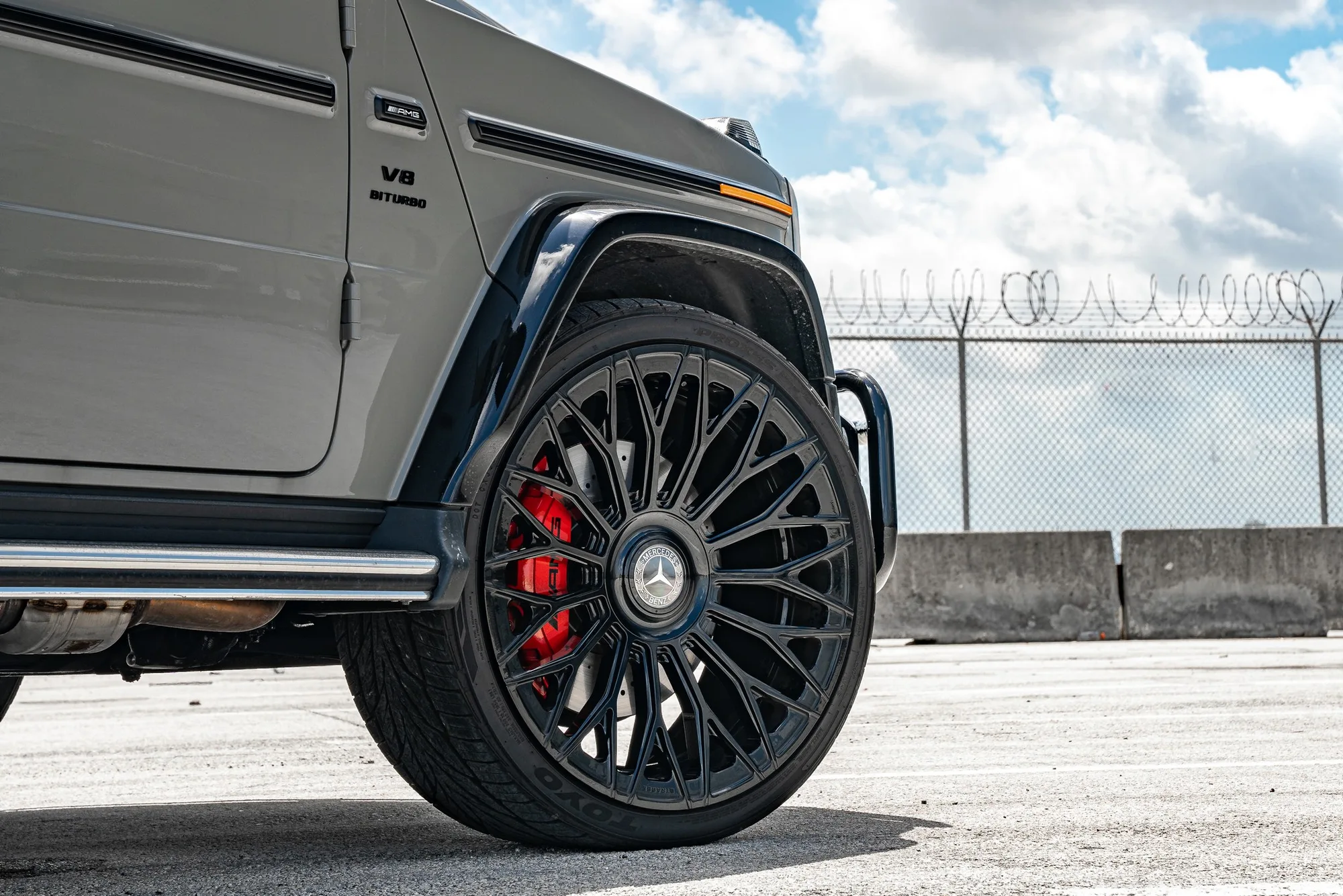 Strasse SV15M Deep Concave Duoblock RR on Mercedes-Benz G-Class W463A, photo 7