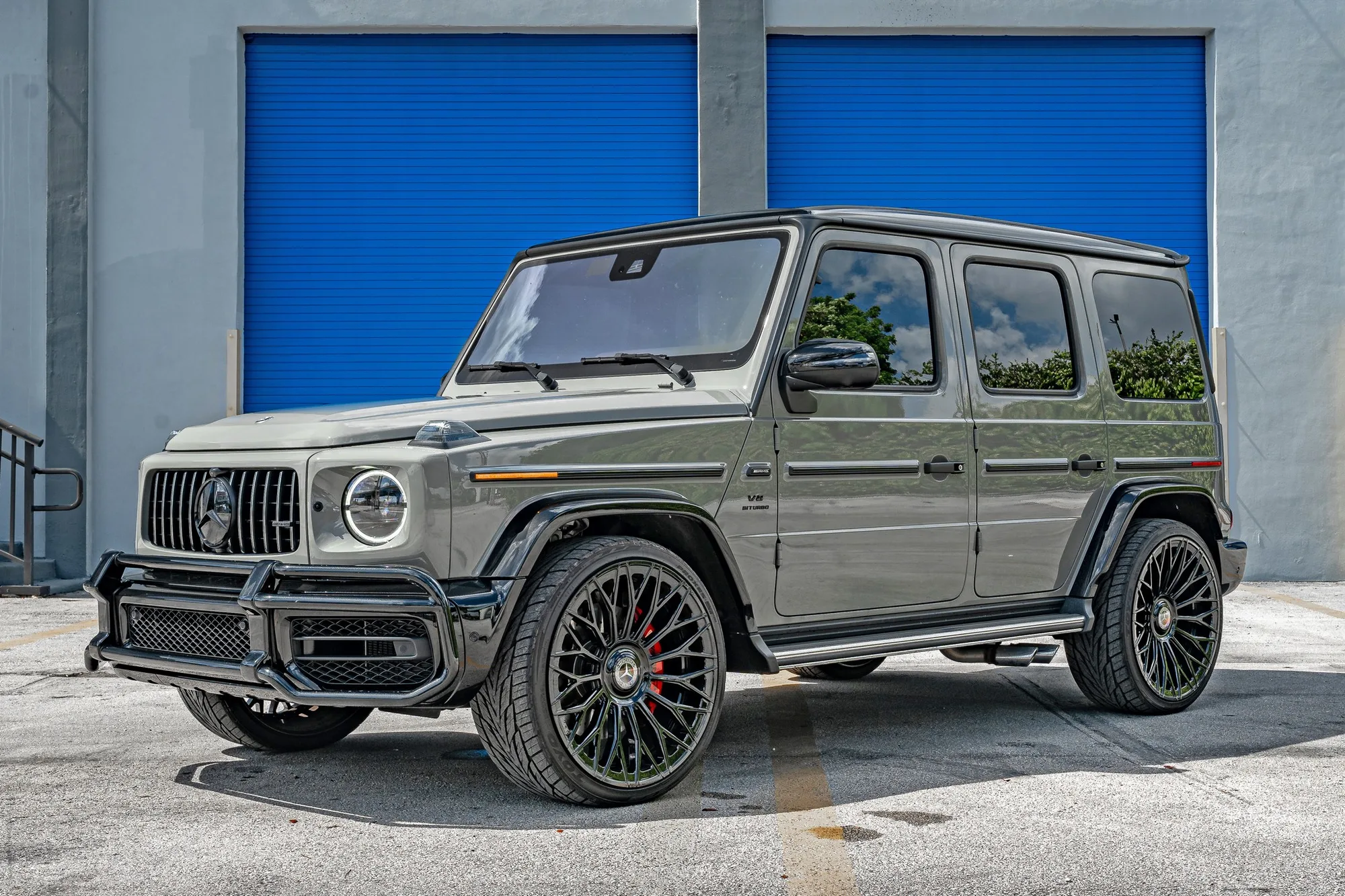 Strasse SV15M Deep Concave Duoblock RR on Mercedes-Benz G-Class W463A, photo 5