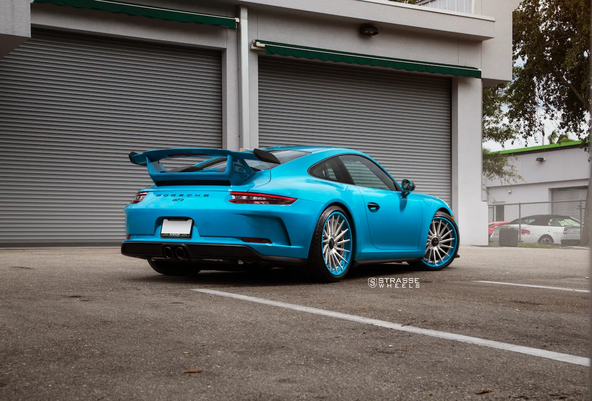 Strasse SV15T Deep Concave FS on Porsche 911 991.1, photo 10