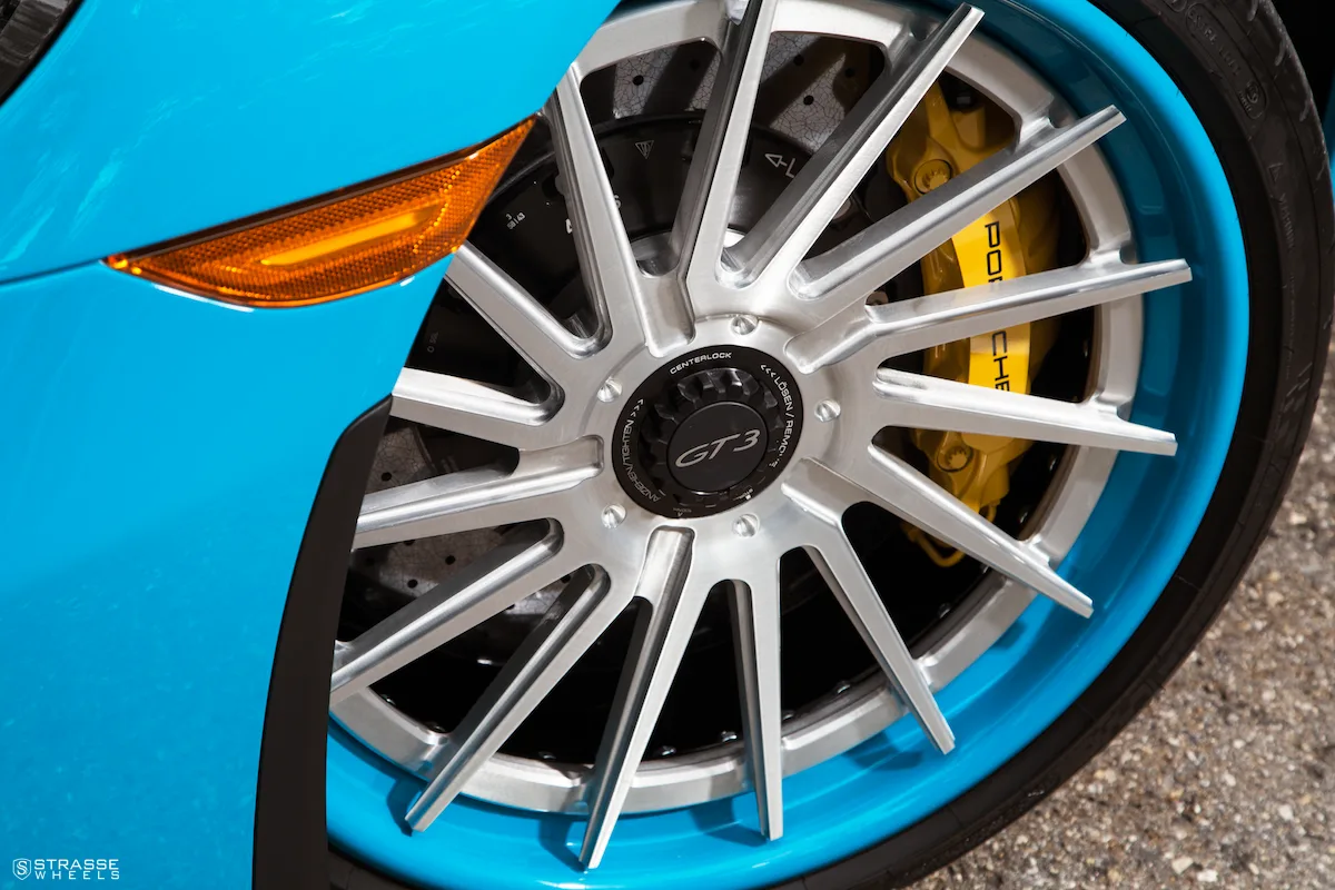 Strasse SV15T Deep Concave FS on Porsche 911 991.1, photo 2