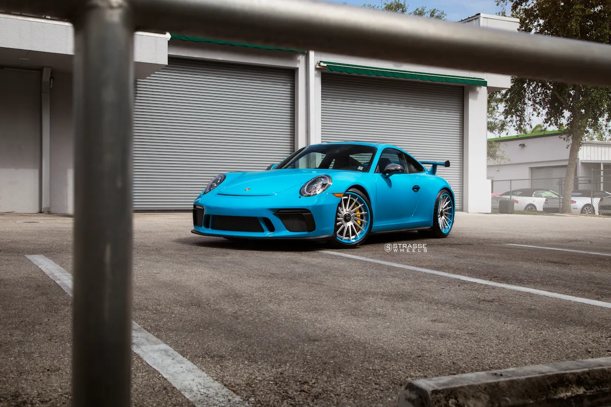 Strasse SV15T Deep Concave FS on Porsche 911 991.1, photo 11