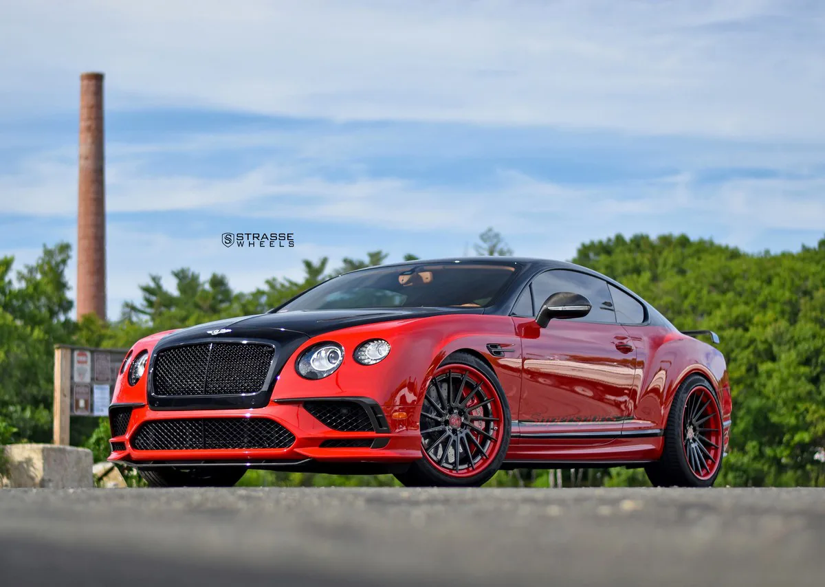 Strasse SV15T Deep Concave FS on Bentley Continental GT 2nd gen, photo 9