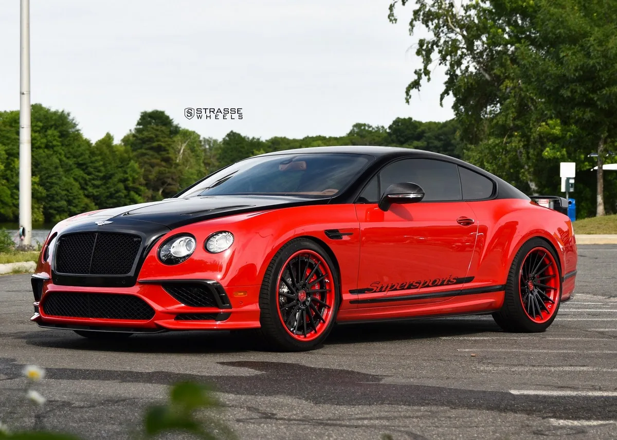 Strasse SV15T Deep Concave FS on Bentley Continental GT 2nd gen, photo 2