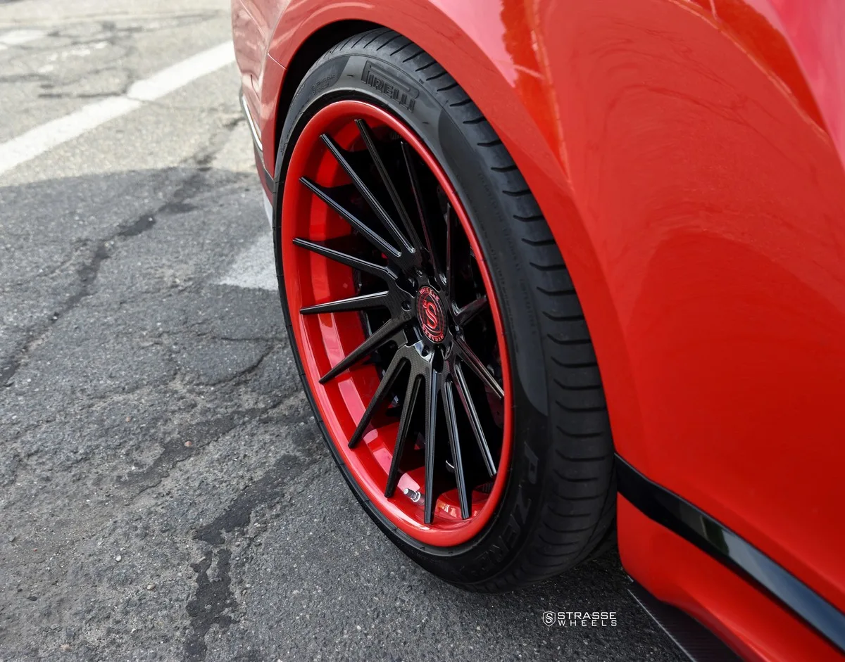 Strasse SV15T Deep Concave FS on Bentley Continental GT 2nd gen, photo 6
