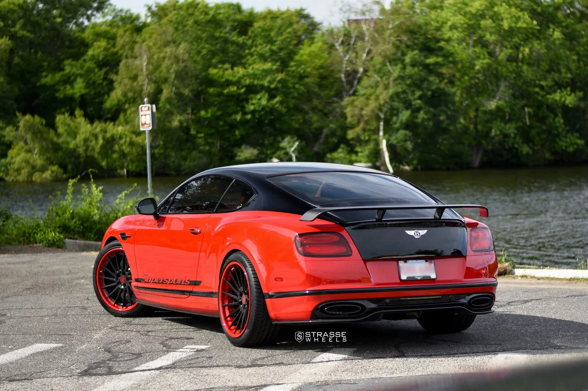Strasse SV15T Deep Concave FS on Bentley Continental GT 2nd gen, photo 5