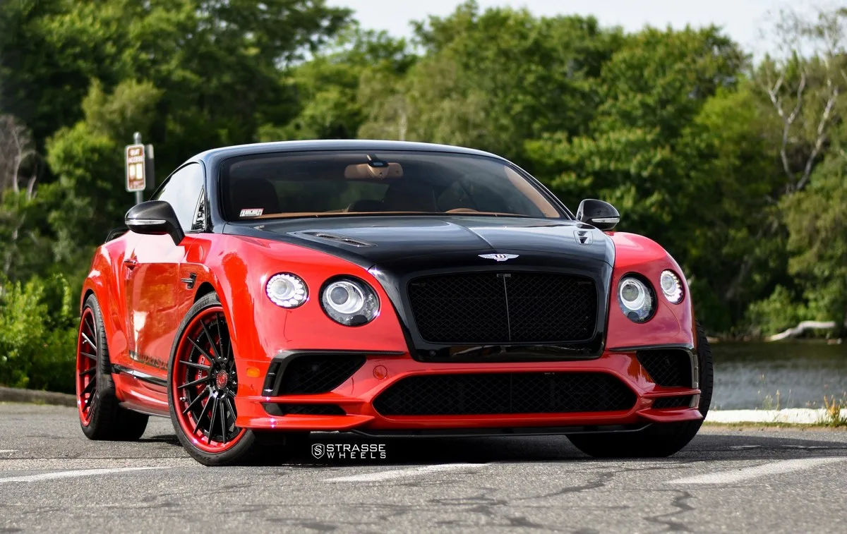 Strasse SV15T Deep Concave FS on Bentley Continental GT 2nd gen, photo 7