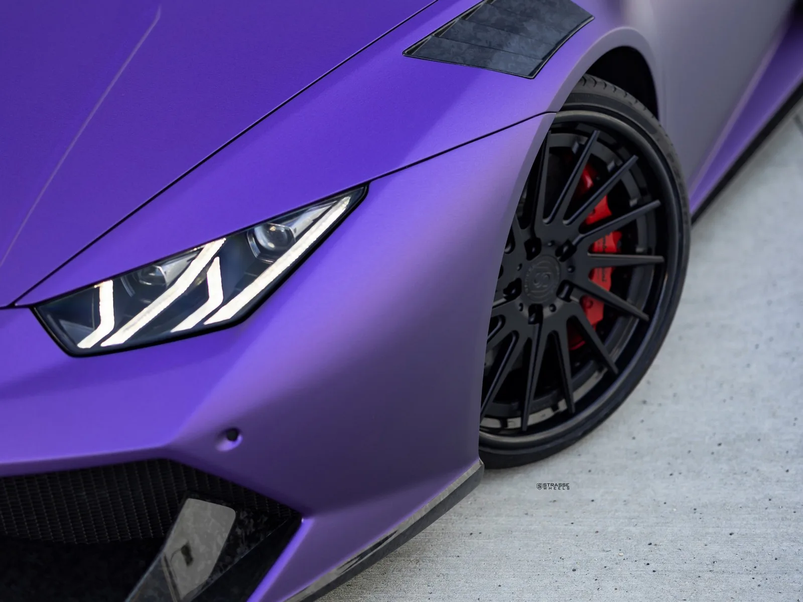 Strasse SV15T Deep Concave FS on Lamborghini Huracan (2014), photo 5