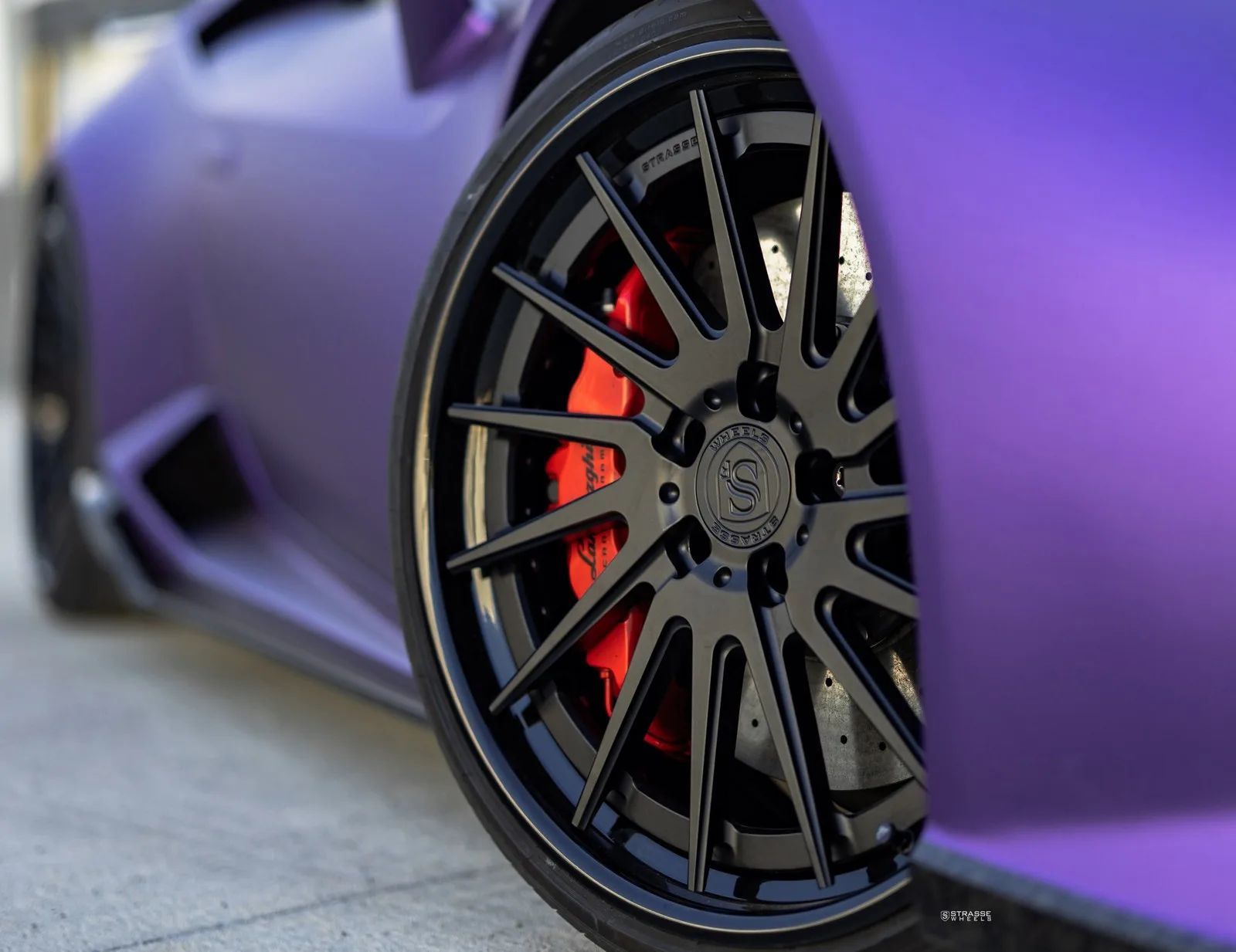 Strasse SV15T Deep Concave FS on Lamborghini Huracan (2014), photo 6