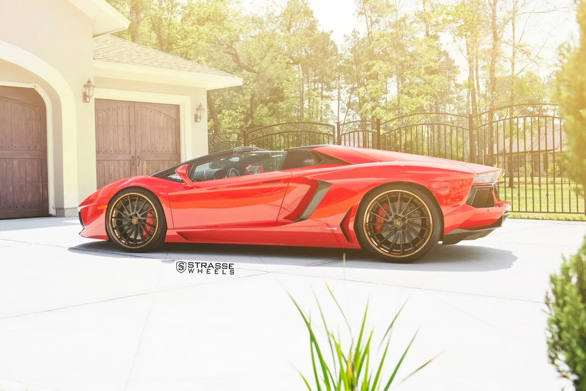 Strasse SV15T Deep Concave FS on Lamborghini Aventador First Gen.1, photo 11