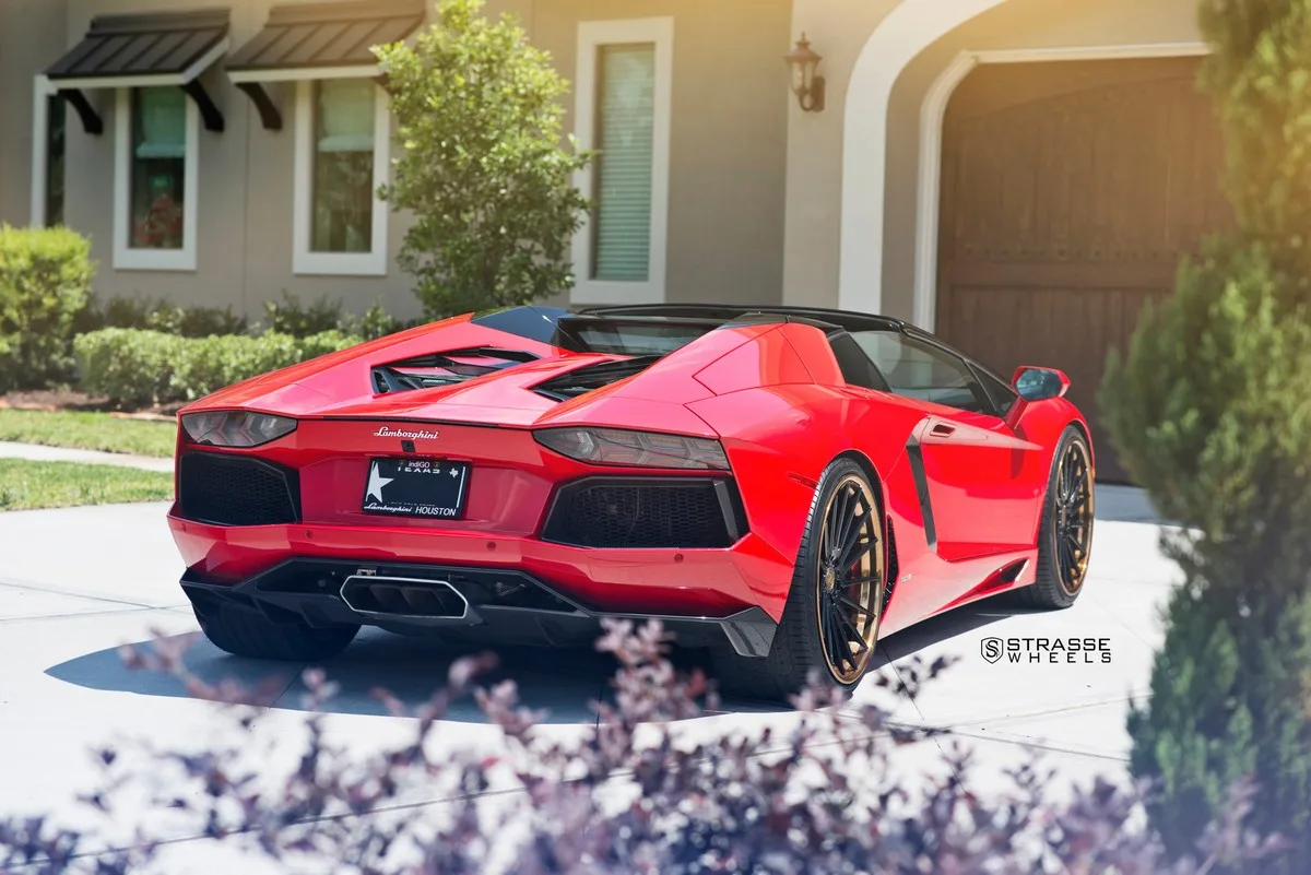 Strasse SV15T Deep Concave FS on Lamborghini Aventador First Gen.1, photo 12