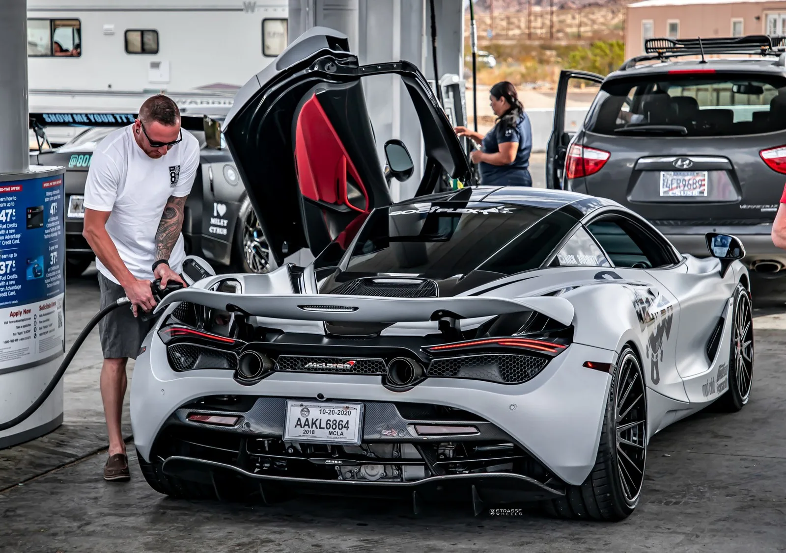 Strasse SV15T Deep Concave FS on McLaren 720S, photo 5