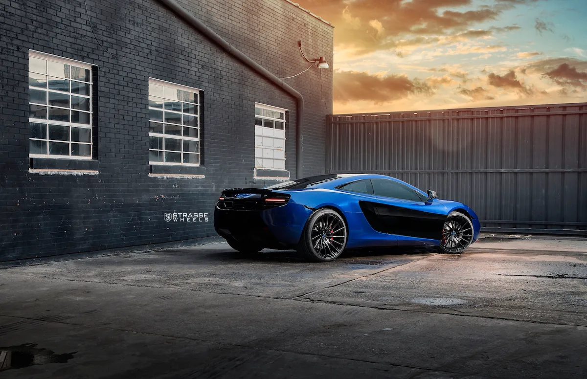 Strasse SV15T Deep Concave Monoblock on McLaren MP4-12C, photo 2