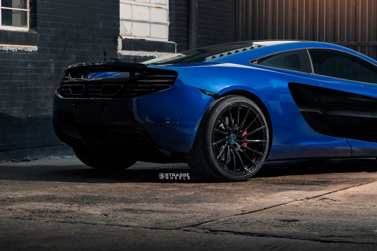 Strasse SV15T Deep Concave Monoblock on McLaren MP4-12C, photo 3