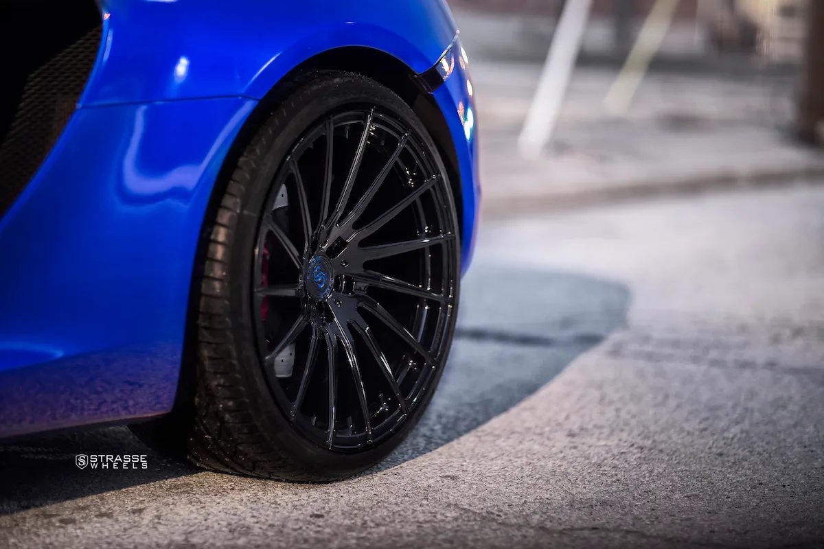 Strasse SV15T Deep Concave Monoblock on McLaren MP4-12C, photo 8