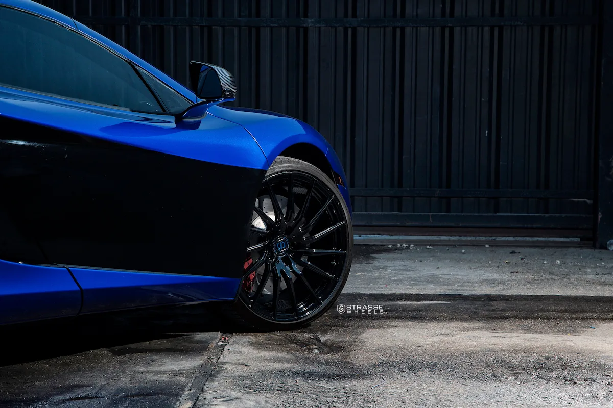 Strasse SV15T Deep Concave Monoblock on McLaren MP4-12C, photo 6