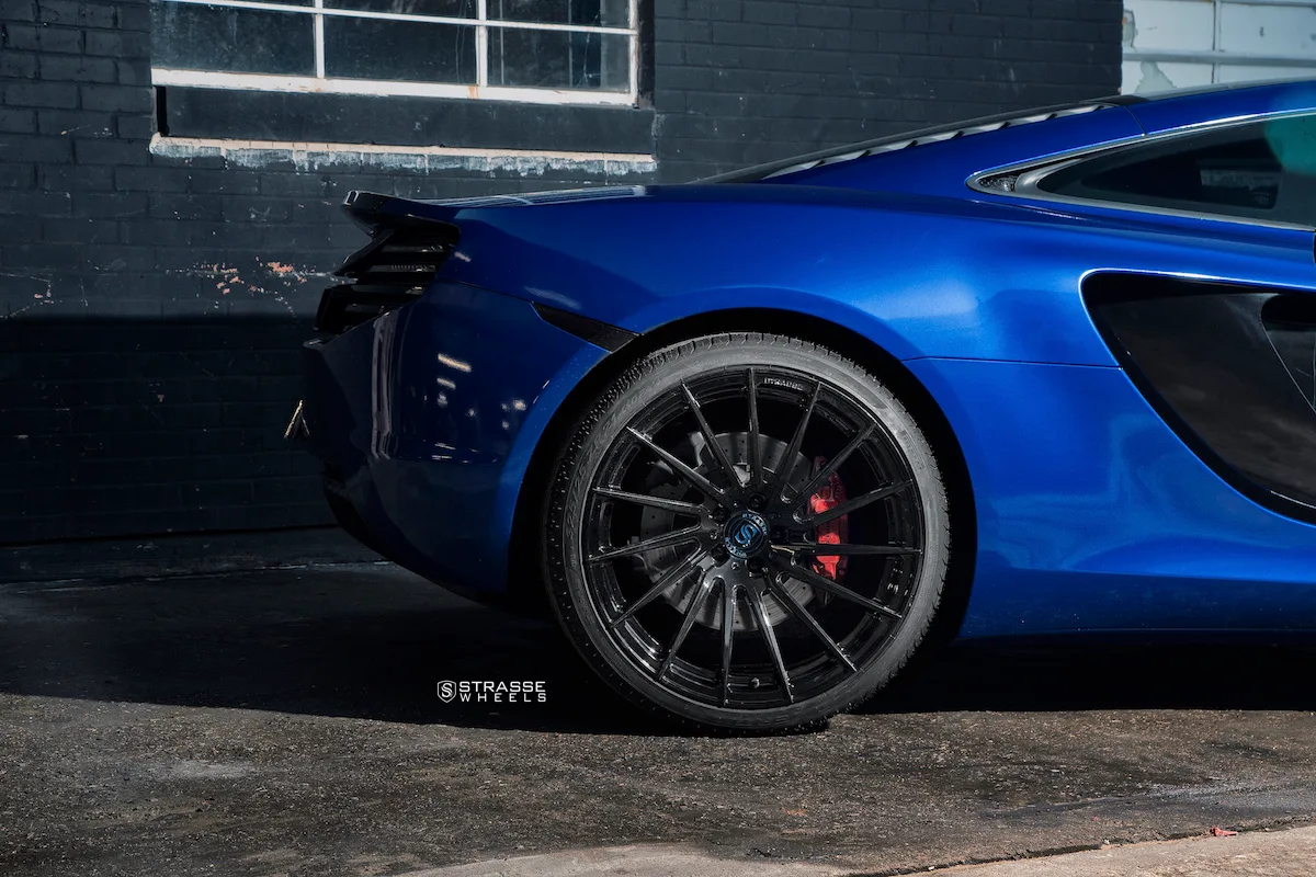 Strasse SV15T Deep Concave Monoblock on McLaren MP4-12C, photo 5