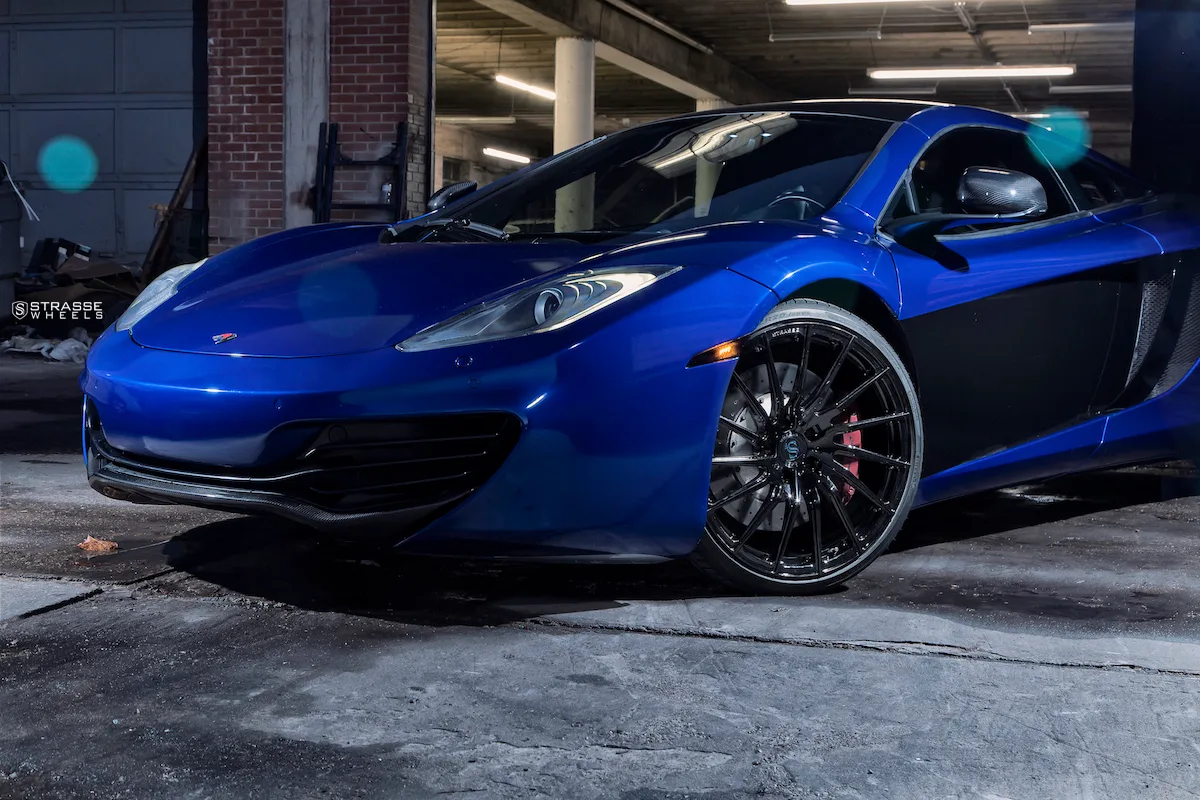 Strasse SV15T Deep Concave Monoblock on McLaren MP4-12C, photo 7
