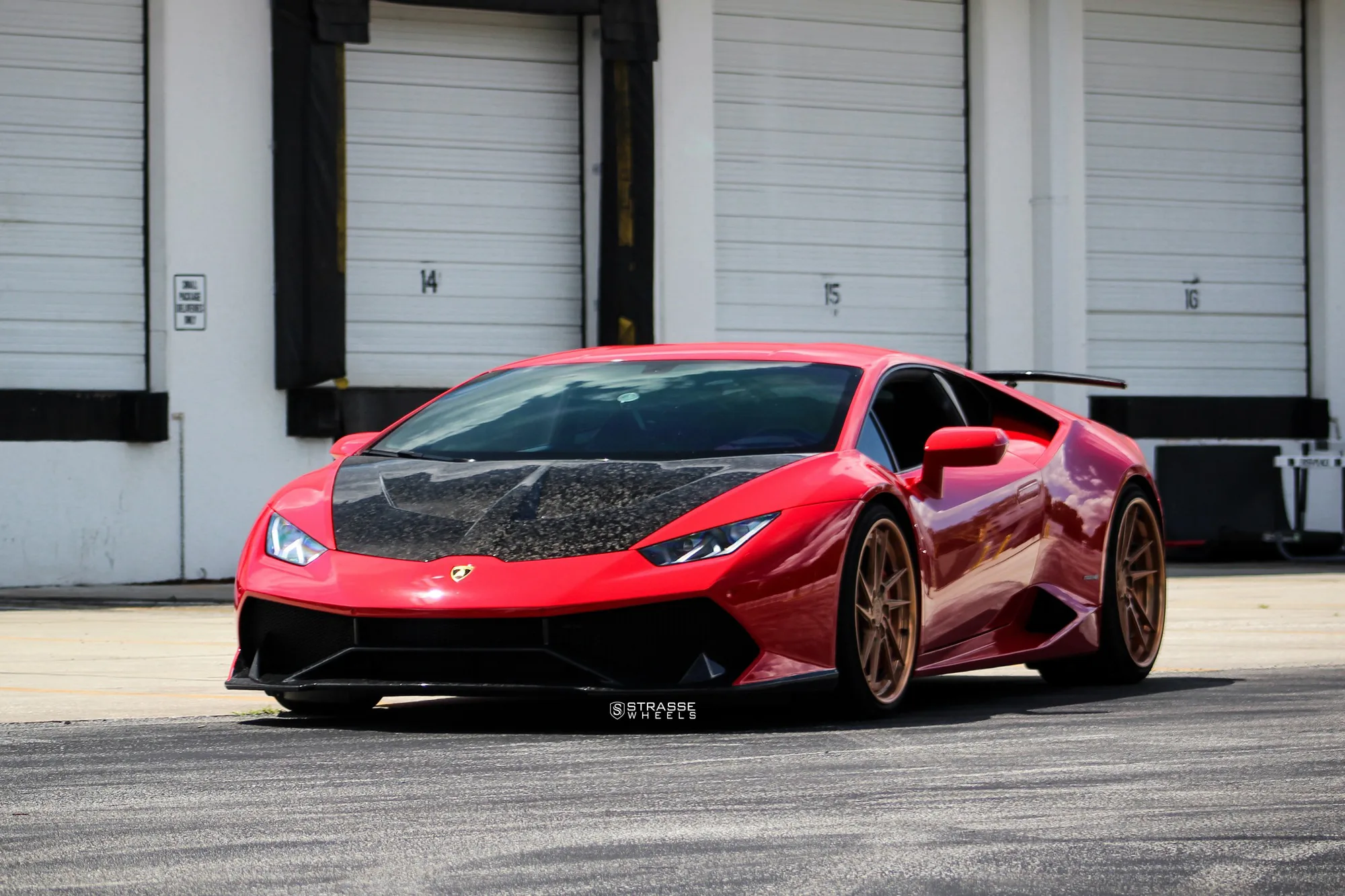 Strasse SV1T Deep Concave FS on Lamborghini Huracan (2014), photo 5