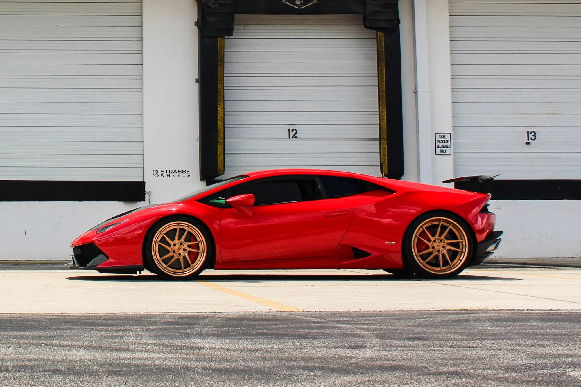 Strasse SV1T Deep Concave FS on Lamborghini Huracan (2014), photo 4