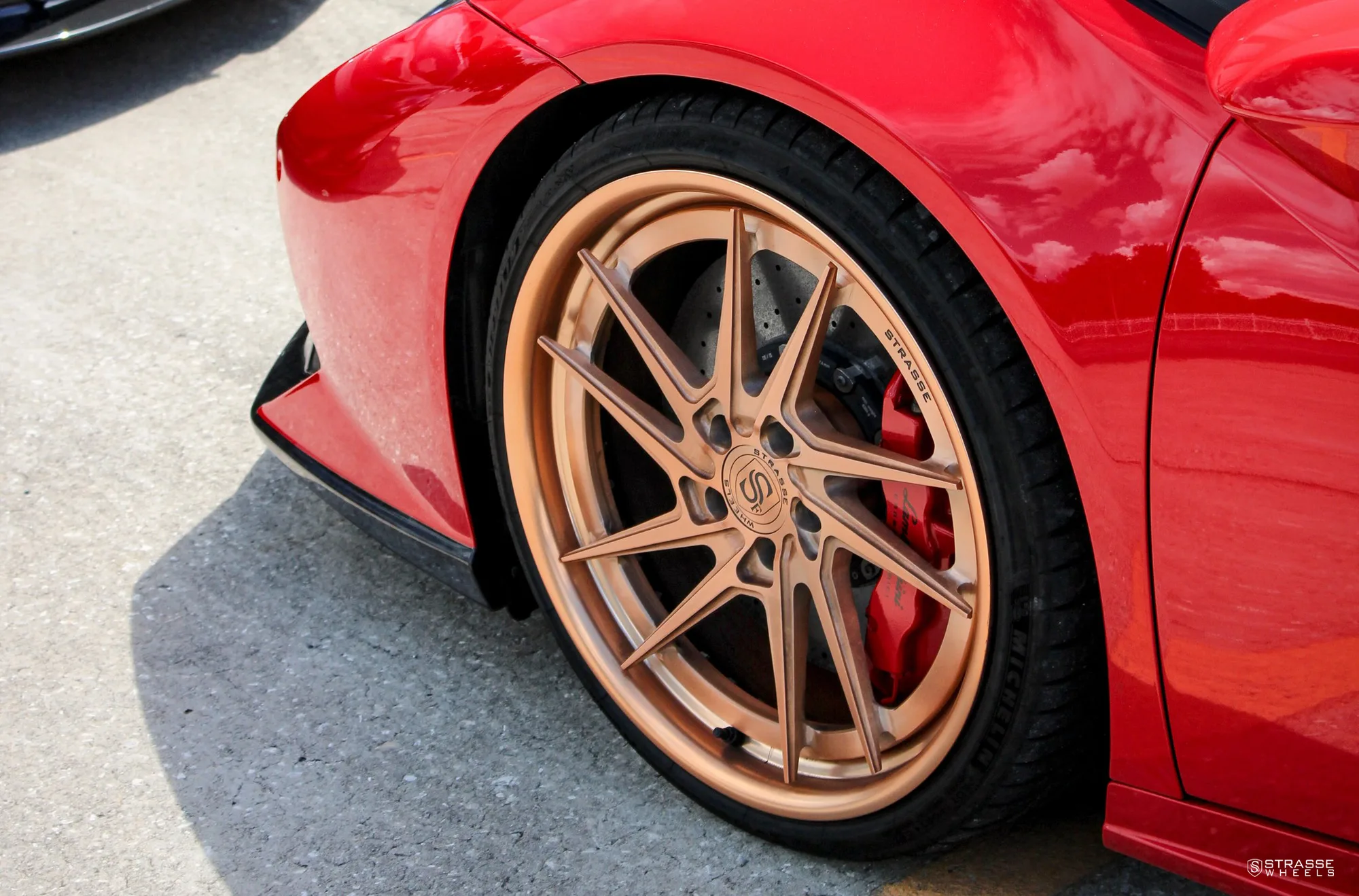 Strasse SV1T Deep Concave FS on Lamborghini Huracan (2014), photo 7