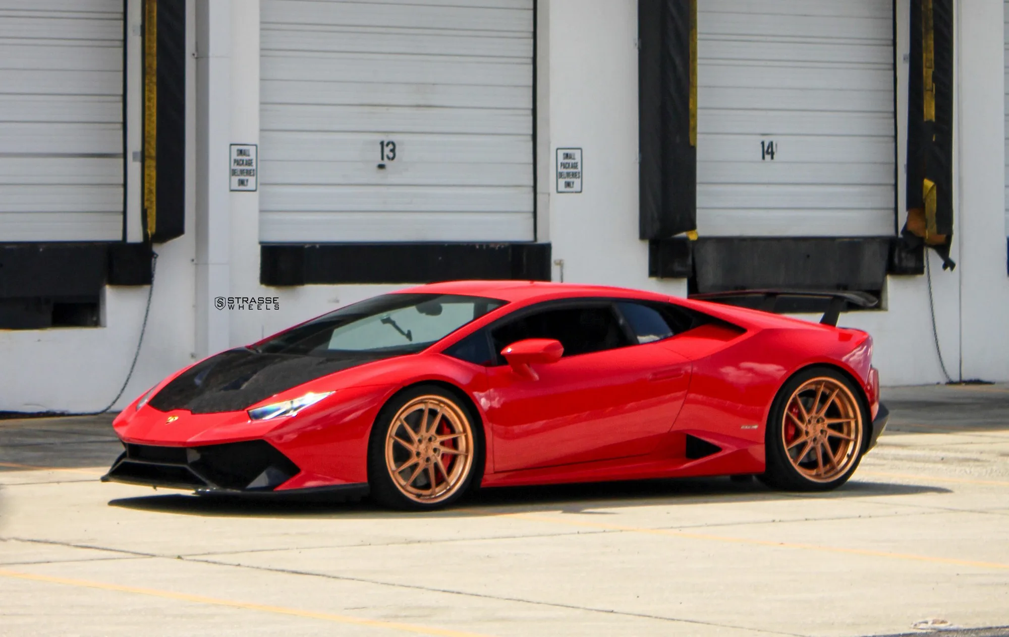 Strasse SV1T Deep Concave FS on Lamborghini Huracan (2014), photo 6
