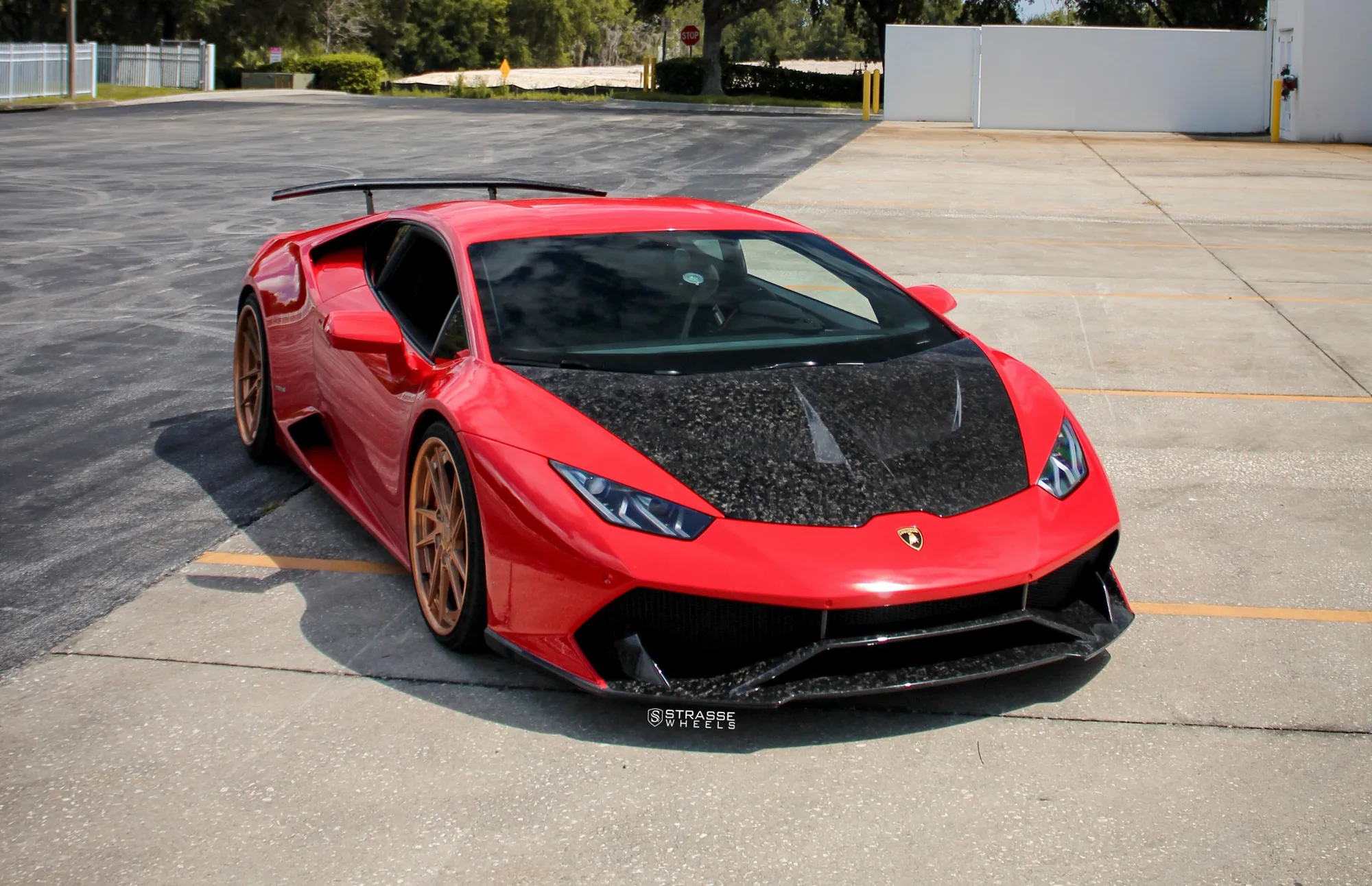 Strasse SV1T Deep Concave FS on Lamborghini Huracan (2014), photo 2