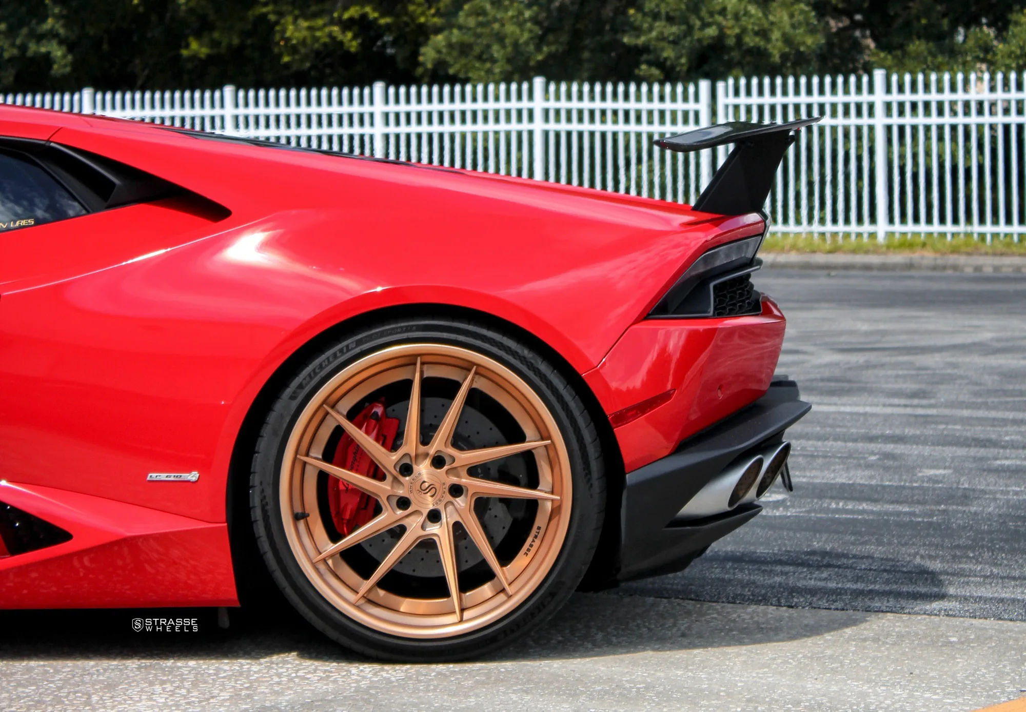 Strasse SV1T Deep Concave FS on Lamborghini Huracan (2014), photo 3