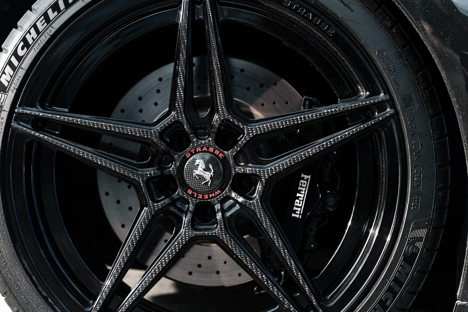 Strasse SV2 Deep Concave Duoblock on Ferrari 599 F141, photo 12
