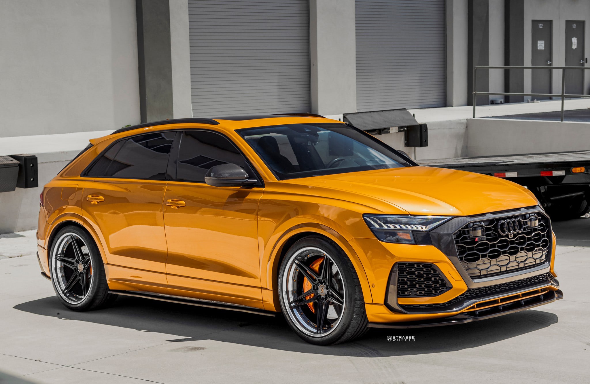 Strasse SV2 Deep Concave FS on Audi Q8 4M.1, photo 3