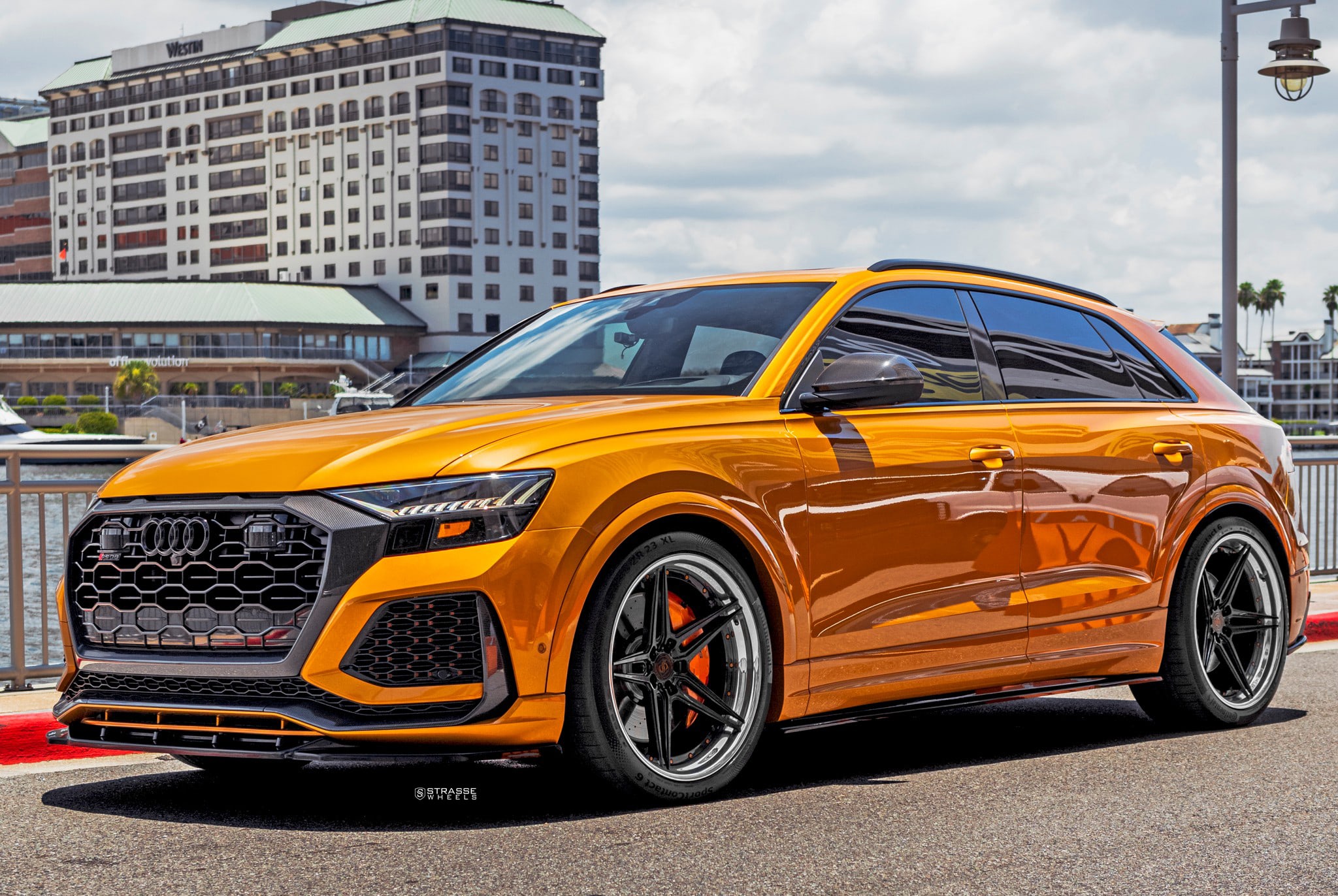 Strasse SV2 Deep Concave FS on Audi Q8 4M.1, photo 7