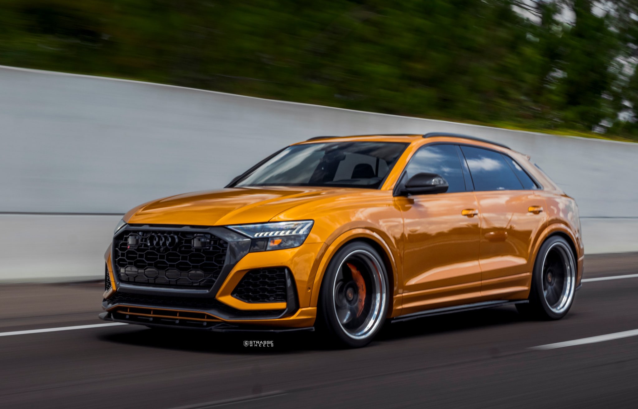Strasse SV2 Deep Concave FS on Audi Q8 4M.1, photo 8