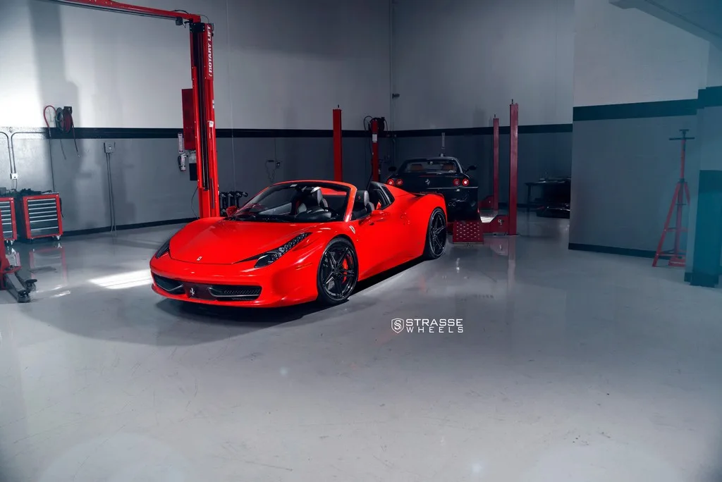 Strasse SV2 Deep Concave FS on Ferrari 458 F142, photo 12