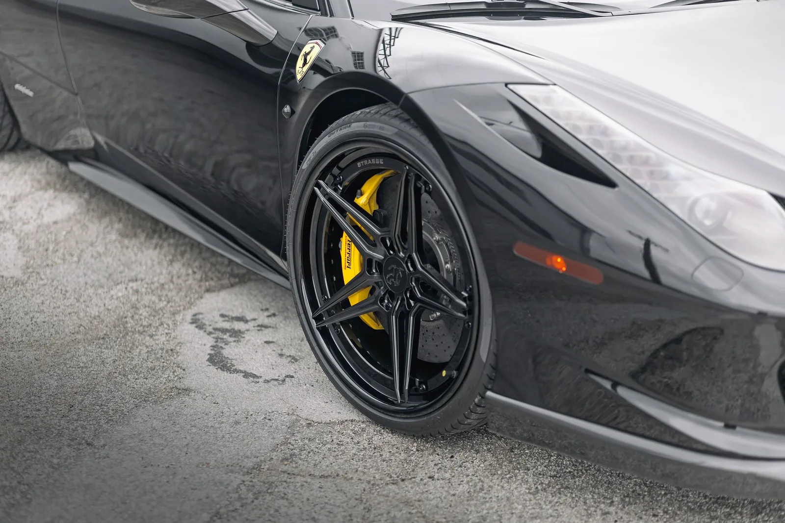 Strasse SV2 Deep Concave FS on Ferrari 458 F142, photo 4
