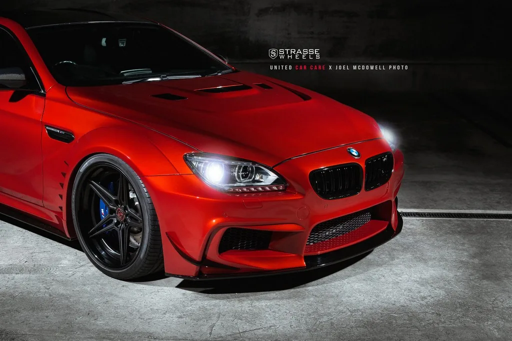 Strasse SV2 Deep Concave FS on BMW M6 F13.1, photo 2