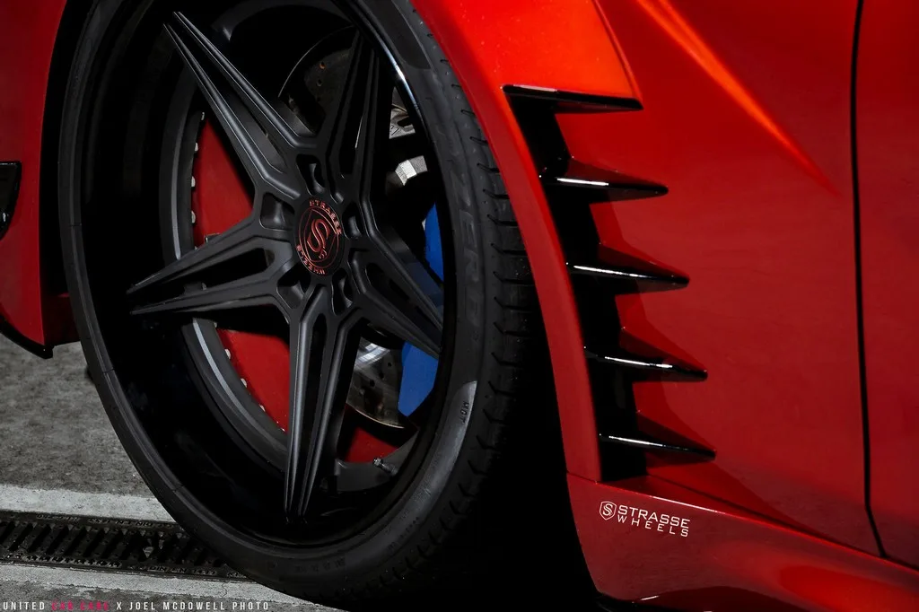 Strasse SV2 Deep Concave FS on BMW M6 F13.1, photo 8