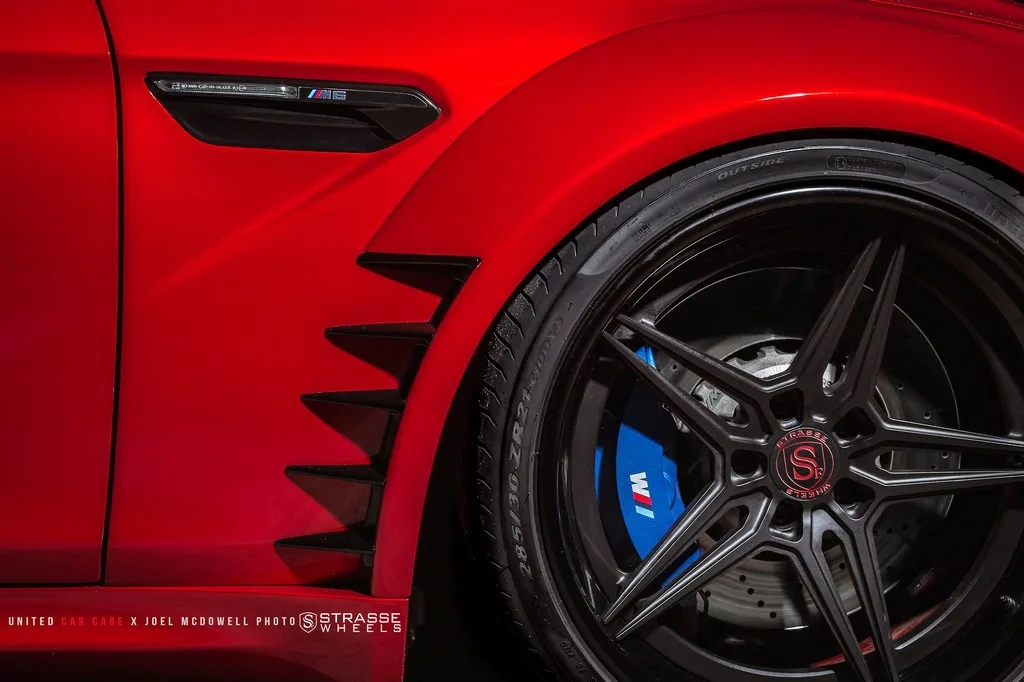 Strasse SV2 Deep Concave FS on BMW M6 F13.1, photo 10