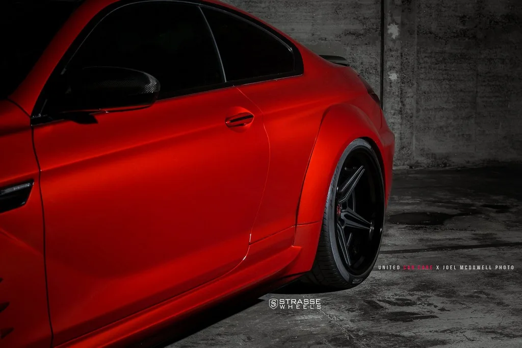 Strasse SV2 Deep Concave FS on BMW M6 F13.1, photo 7