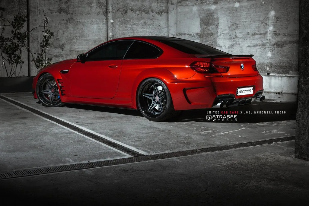 Strasse SV2 Deep Concave FS on BMW M6 F13.1, photo 6