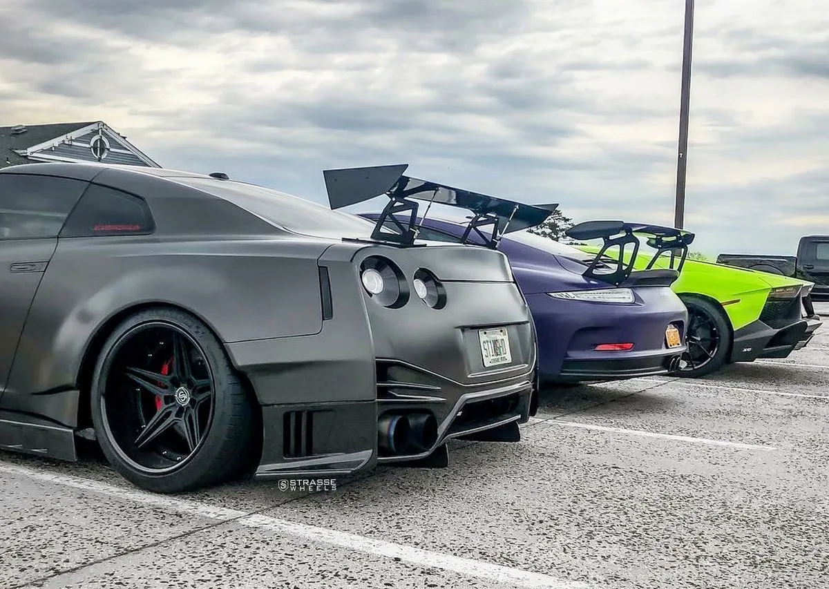 Strasse SV2 Deep Concave FS on Nissan GT-R R35.1, photo 12
