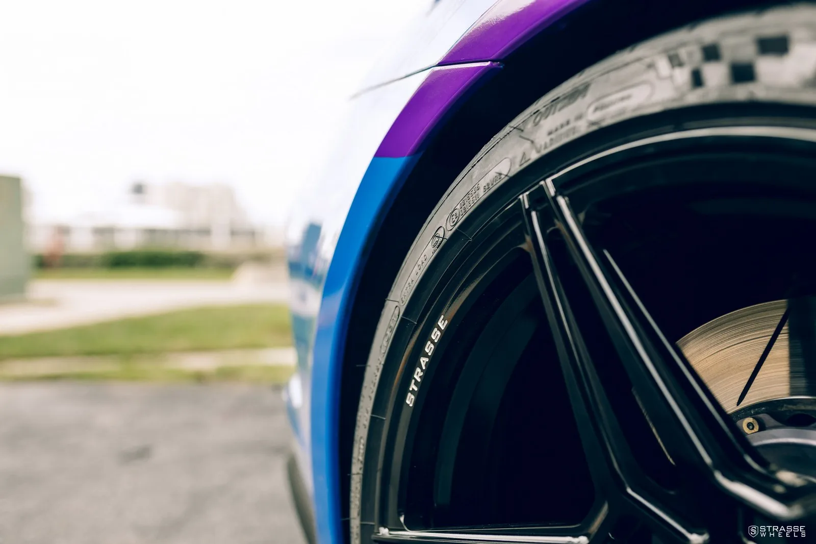 Strasse SV2 Deep Concave Monoblock on Porsche 911 991.1, photo 3