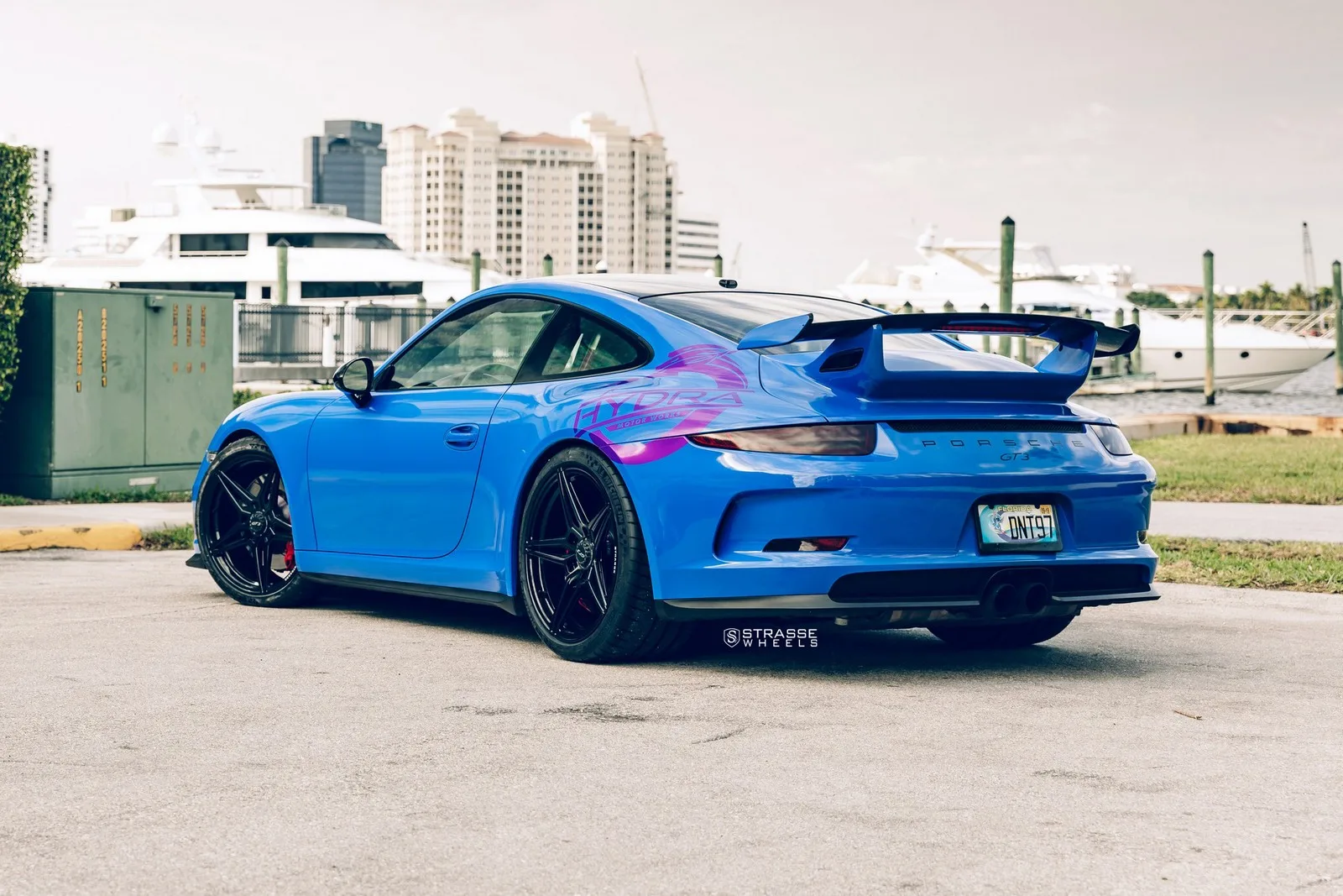 Strasse SV2 Deep Concave Monoblock on Porsche 911 991.1, photo 11