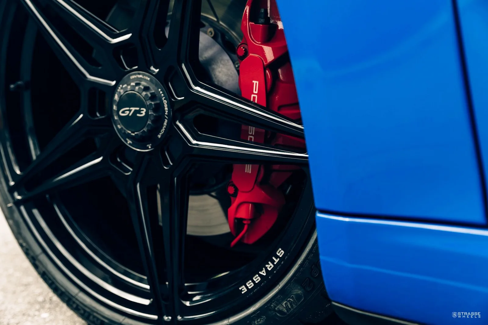 Strasse SV2 Deep Concave Monoblock on Porsche 911 991.1, photo 8